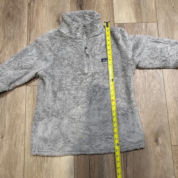 PATAGONIA Women's Los Gatos 1/4 Zip Pullover Fleece Sweater Size M In Gray - Picture 5 of 9